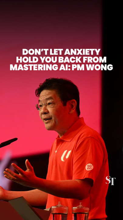Don’t let anxiety hold you back from mastering AI: PM Wong