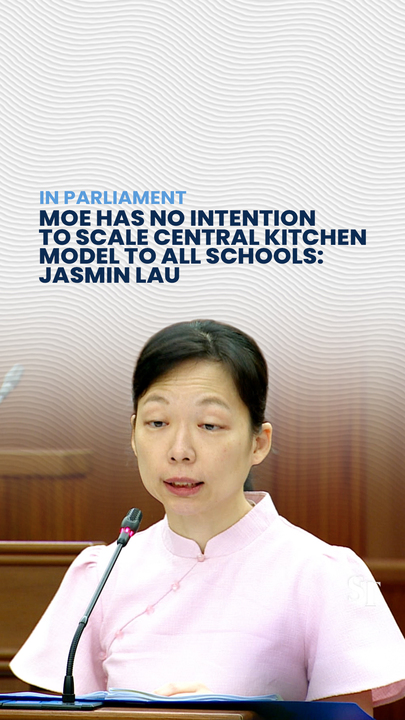 MOE has no intention to scale central kitchen model to all schools: Jasmin Lau