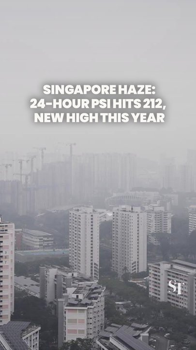 Singapore haze: 24-hour PSI hits new high of 212