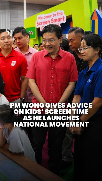 Start kids with ‘dumb phones’, protect family time: PM Wong advises parents on screen time