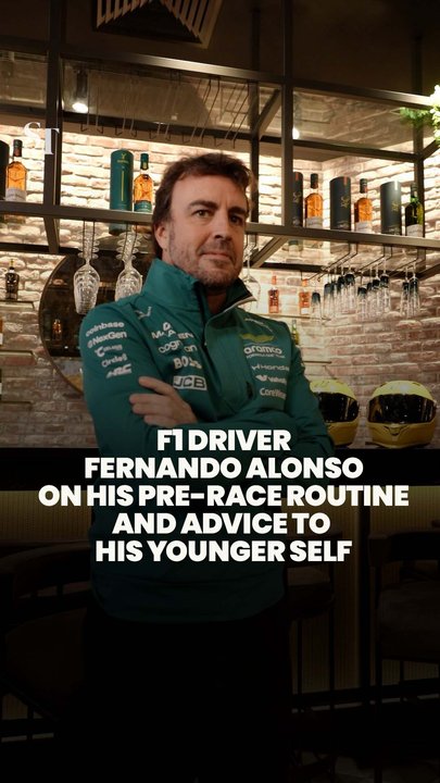 Fernando Alonso in Singapore for F1 Breitling pop-up