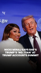 Nicki Minaj calls herself Trump’s ‘No. 1 fan’
