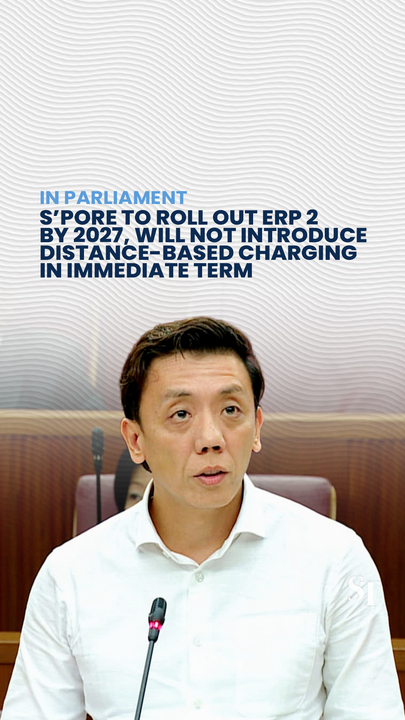 S’pore will not introduce distance-based ERP charging in immediate term: Jeffrey Siow