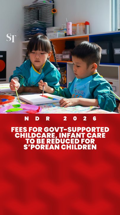 S’pore to lower Govt-supported pre-school fees for Singaporean children | NDR 2026