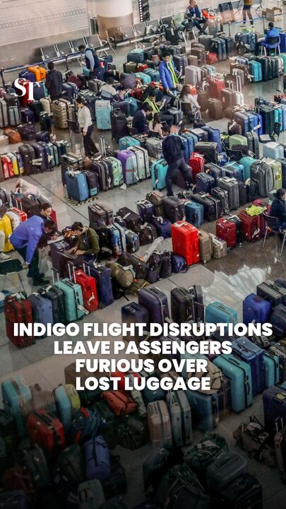 Passengers in India furious over lost luggage after IndiGo flight disruptions