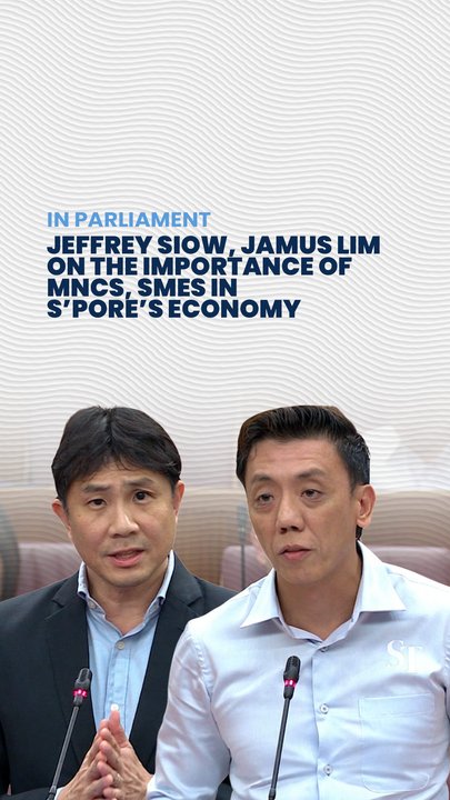 Jeffrey Siow, Jamus Lim clarify views on the importance of MNCs, SMEs in Singapore’s economy