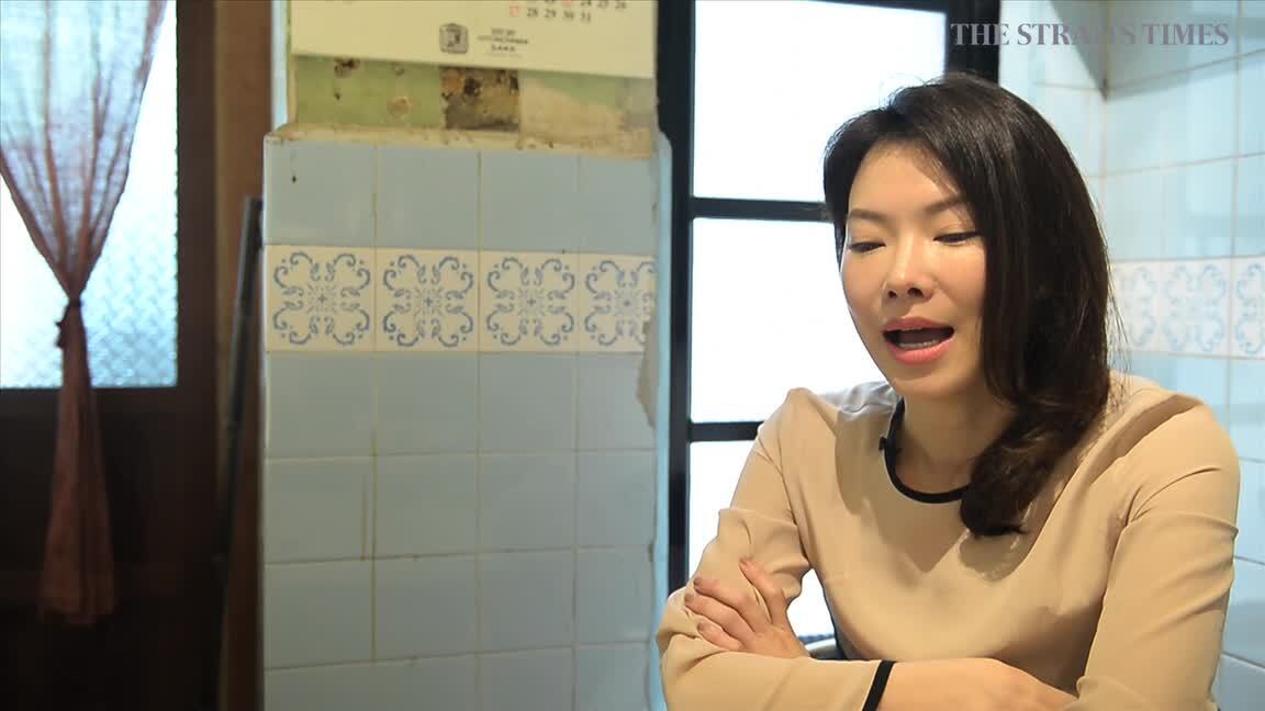 Actress Michelle Goh wanted to be girl next door video. STAYHOME