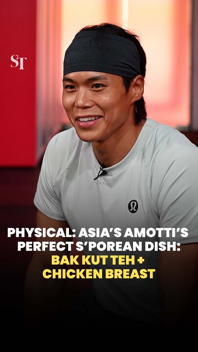 Physical: Asia’s Amotti’s  perfect S’porean dish: bak kut teh + chicken breast