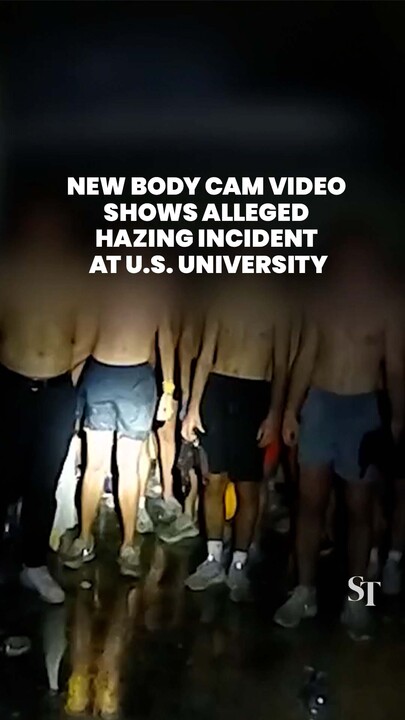 New body cam video shows alleged hazing incident at US university