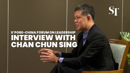 Singaporeans need to remember the complexity of China: Chan Chun Sing