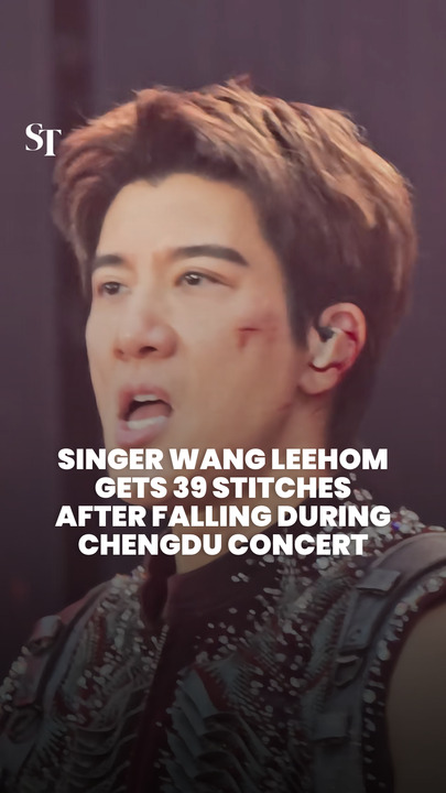 Wang Leehom suffers serious fall during Chengdu concert, receives 39 stitches