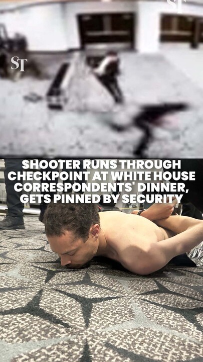Suspected White House Correspondents’ Dinner shooter runs through security checkpoint, gets pinned