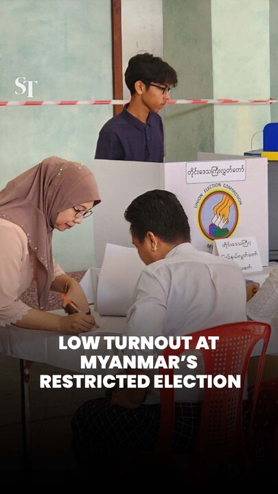Voting begins in Myanmar’s heavily restricted election