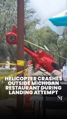 Helicóptero carregando 4 flips e falhas em Michigan