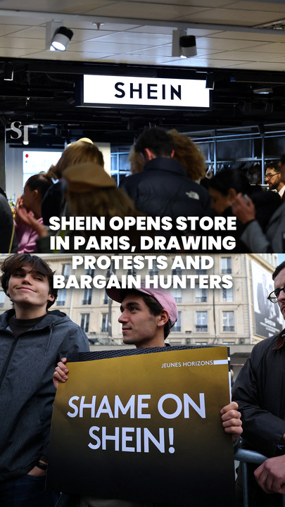 Shein opens first physical store in Paris to cheers and jeers