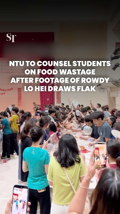 NTU students in rowdy lo hei video to be counselled