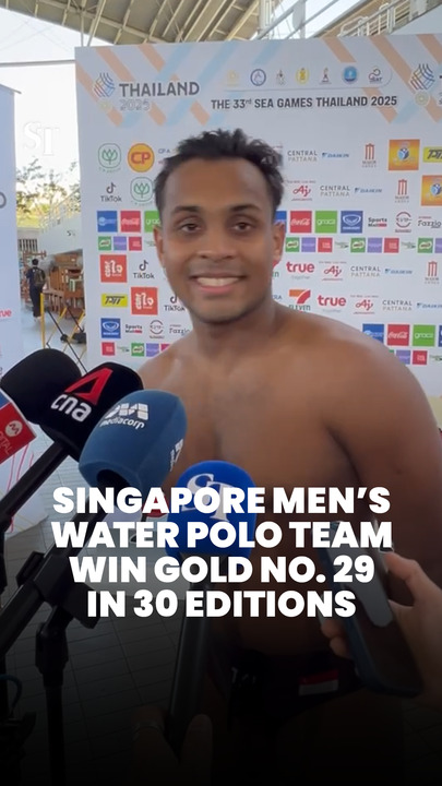Singapore men’s water polo team win gold No. 29 in 30 editions