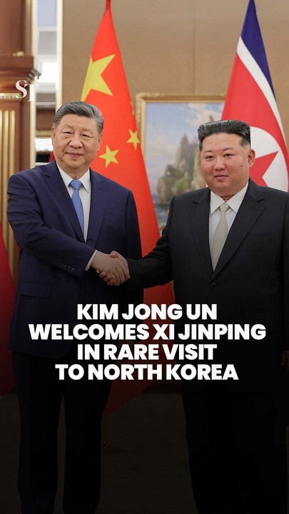 China’s Xi Jinping lands in North Korea to meet Kim Jong Un in rare visit