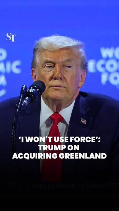 ‘I won't use force’: Trump on acquiring Greenland