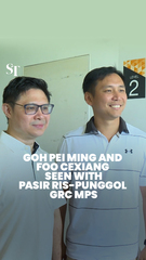 Goh Pei Ming, Foo Cexiang visto com Pasir Ris-Punggol GRC MPS | GE2025