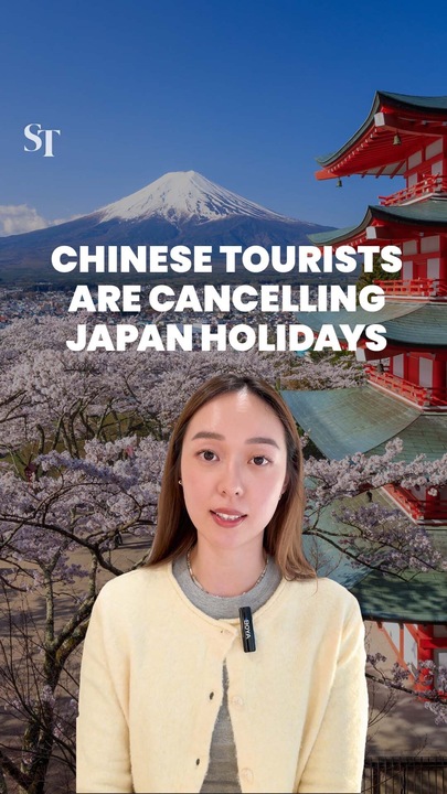 Why there might be fewer Chinese tourists in Japan in the autumn and next Sakura season