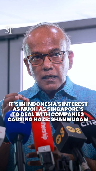 Indonesia’s public also suffers during haze outbreaks: Shanmugam
