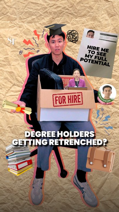 Why are degree holders getting retrenched?