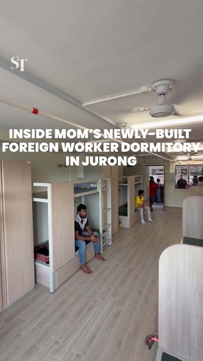 Inside MOM’s newly-built foreign worker dormitory in Jurong