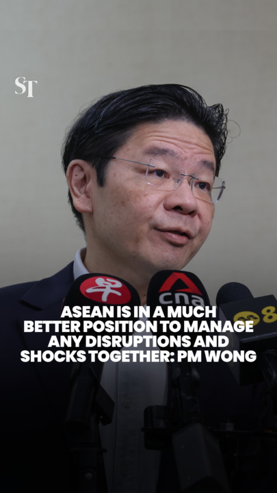 ASEAN in a much better position to manage any disruptions and shocks together: PM Wong