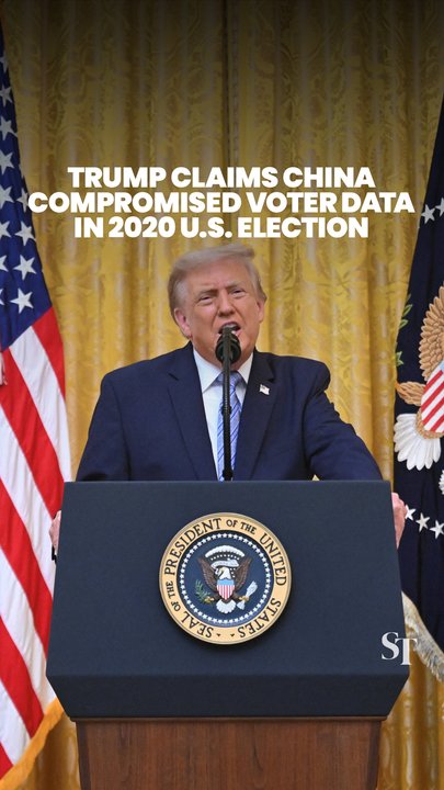 Trump alleges ‘shocking vulnerabilities’ in election system revealed by declassified documents