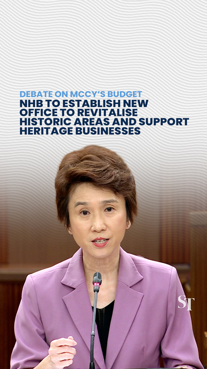 New Placemaking Project Office to support heritage businesses to be set up under National Heritage Board