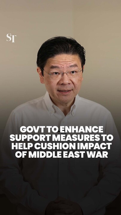 Govt to enhance support measures to help cushion impact of Middle East war: PM Wong