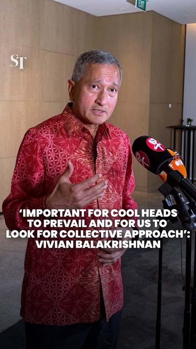 Singapore, Indonesia committed at highest level to resolving bilateral issues: Vivian Balakrishnan