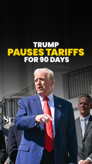 Trump ordena uma pausa de 90 dias sobre tarifas na maioria dos países, mas atinge a China com mais força