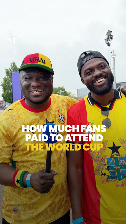 How much fans paid to attend The World Cup