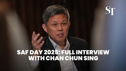 Entrevista completa com Chan Chun Sing para Mark Saf Day 2025