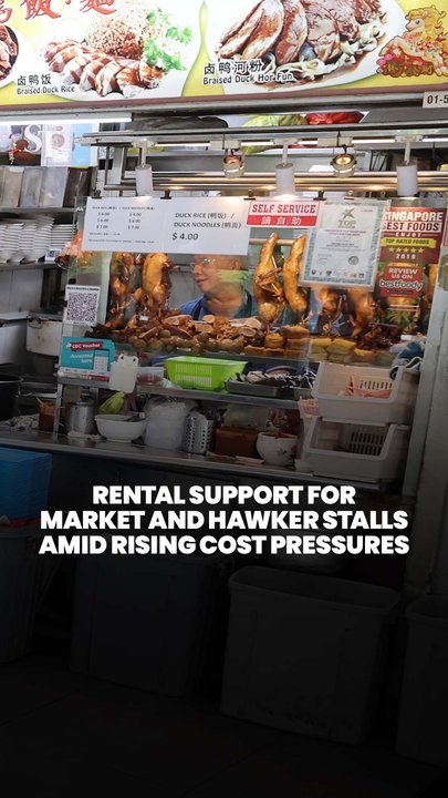 15,200 hawkers, market stallholders to receive up to $1,200 in rental support