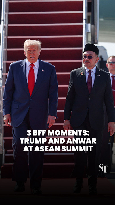 BFFs: Trump and Anwar share warm interactions at Asean Summit