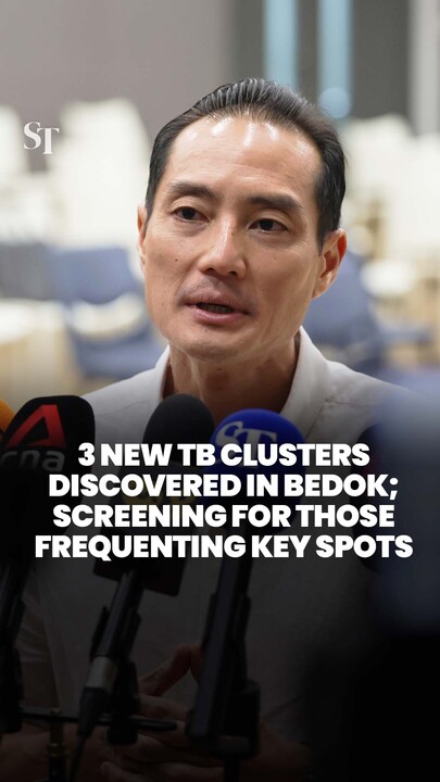 3 new tuberculosis clusters detected in Bedok; risk to residents remains low