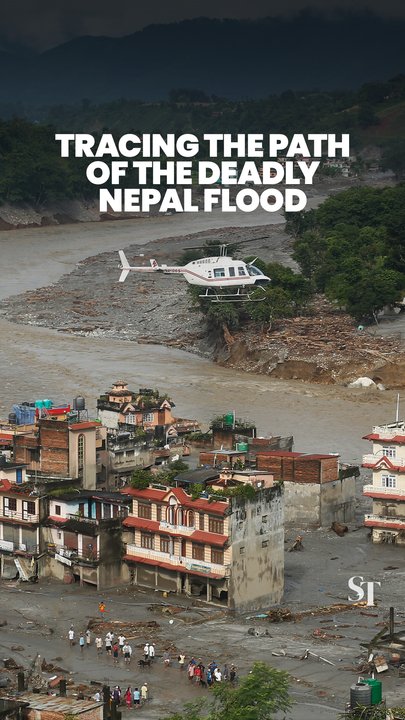 How the Nepal flood happened: Tracing its path of destruction