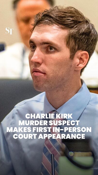 Charlie Kirk shooting: Suspect makes his first in-person court appearance