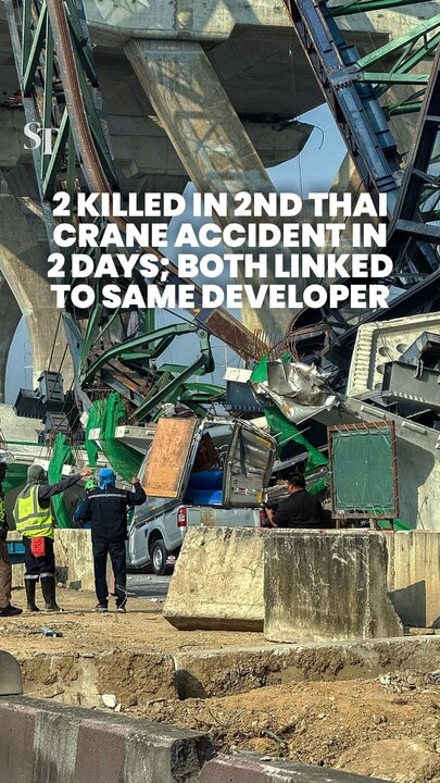 Thailand’s second fatal crane collapse in 2 days