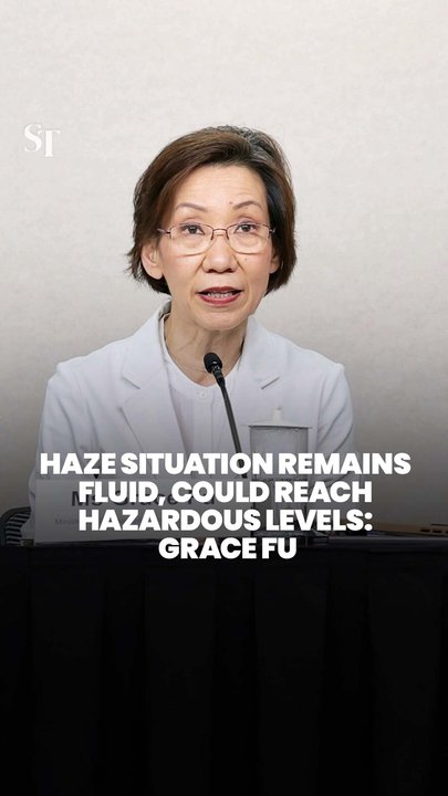 Singapore haze expected to persist ‘for some time’, could reach hazardous levels: Grace Fu