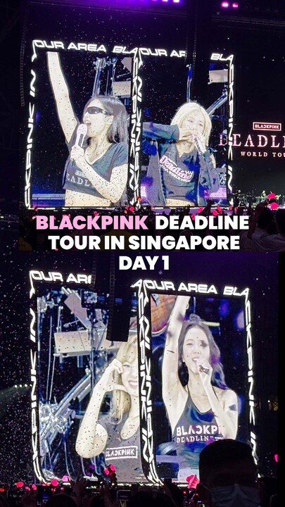 ICYMI: Recap of Blackpink Deadline tour in Singapore, Day 1