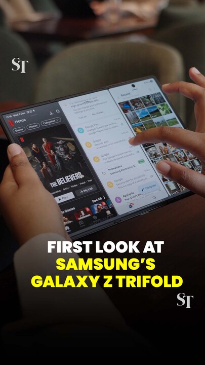 First look at Samsung's Galaxy Z TriFold