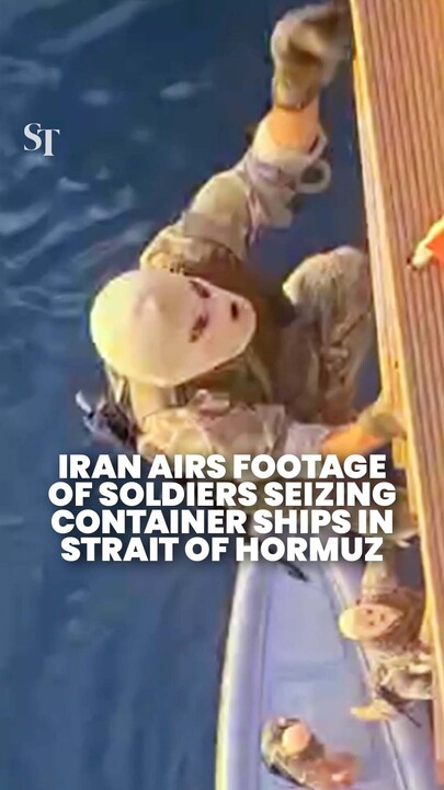 Iran seizes 2 container ships in Strait of Hormuz
