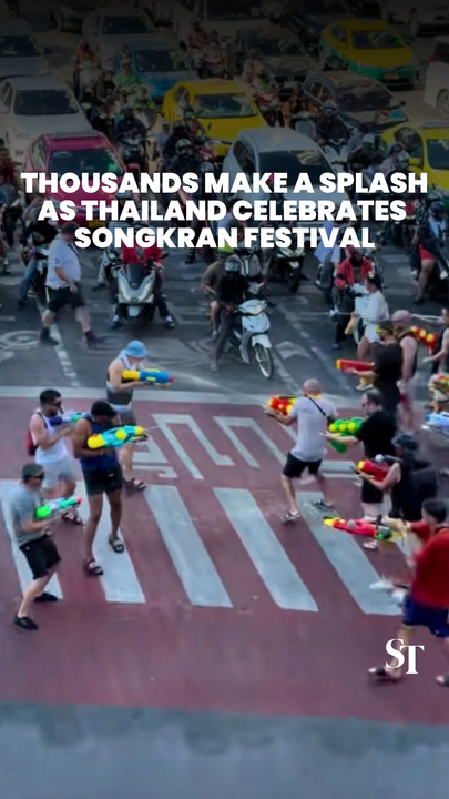 Thailand celebrates Songkran festival