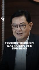 A decisão mais difícil foi levantar o GST: DPM Heng