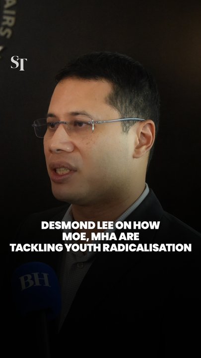 Desmond Lee reiterates MOE’s 3-pronged approach to tackle youth-radicalisation