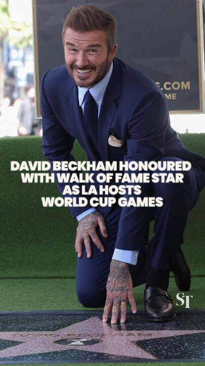 From Pitch to Pavement: David Beckham honoured with Walk of Fame star as LA Hosts World Cup Matches